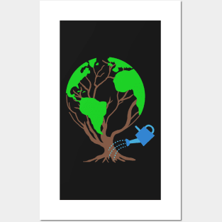 Earth day Plant A Tree Save Our Planet Posters and Art